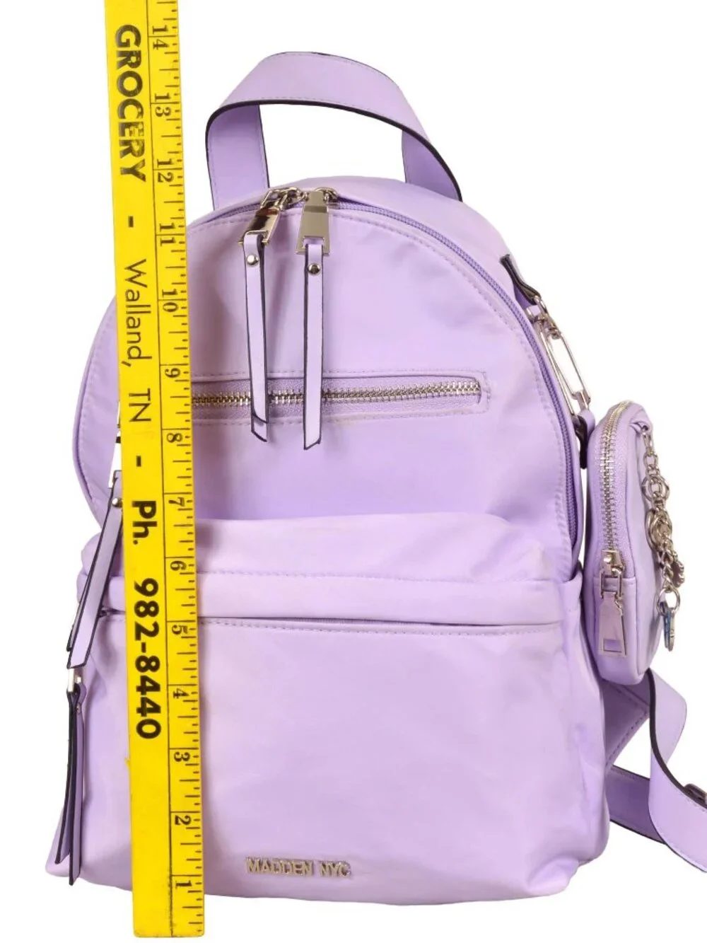 Madden NYC Mini Backpack w/Coin Purse & Charm